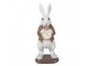 Decorative Figurine Rabbit 7x7x16 Cm White Plastic - 7*7*16 cm Clayre & Eef