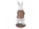 Decorative Figurine Rabbit 7x7x16 Cm White Plastic - 7*7*16 cm Clayre & Eef
