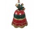 Christmas Decoration Figurine Bell ? 24x31 Cm Red Metal - ? 24*31 cm Clayre & Eef