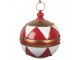 Christmas Decoration Figurine Christmas Bauble ? 31x36 Cm Red Metal - ? 31*36 cm Clayre & Eef