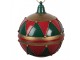 Christmas Decoration Figurine Christmas Bauble ? 31x36 Cm Red Metal - ? 31*36 cm Clayre & Eef