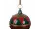 Christmas Decoration Figurine Christmas Bauble ? 31x36 Cm Red Metal - ? 31*36 cm Clayre & Eef