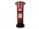 Christmas Decoration Figurine Mailbox ? 36x86 Cm Red Metal - ? 36*86 cm Clayre & Eef