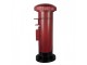 Christmas Decoration Figurine Mailbox ? 36x86 Cm Red Metal - ? 36*86 cm Clayre & Eef
