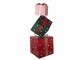 Christmas Decoration Figurine Gift 36x36x90 Cm Red Green Metal - 36*36*90 cm Clayre & Eef