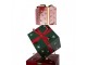 Christmas Decoration Figurine Gift 36x36x90 Cm Red Green Metal - 36*36*90 cm Clayre & Eef