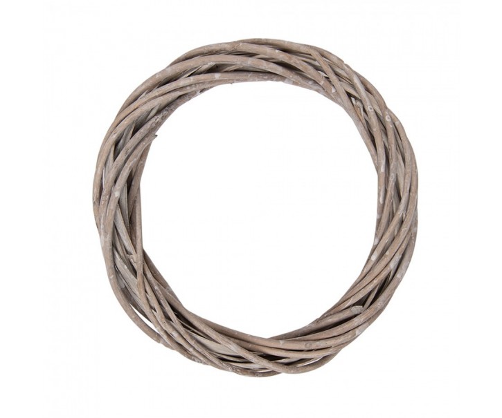 Přírodní ratanový věnec Wreath Rattan XS - Ø 20*3 cm Clayre & Eef