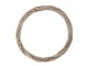 Přírodní ratanový věnec Wreath Rattan XL - Ø 50*5 cm Clayre & Eef