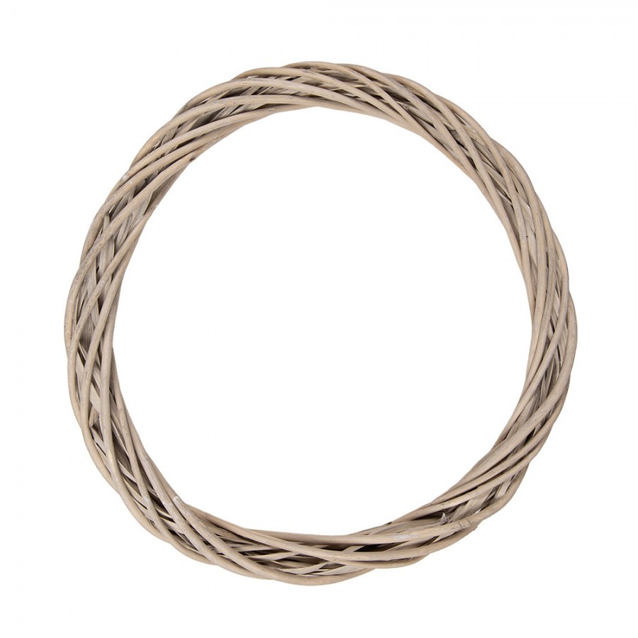 Přírodní ratanový věnec Wreath Rattan L - Ø 40*4 cm