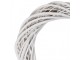 Přírodní bílý ratanový věnec Rattan L - Ø 40*7 cm Clayre & Eef