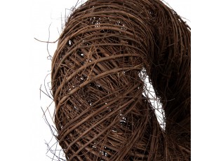 Masivní přírodní proutěný hnědý věnec Wreath L - Ø 60*18 cm