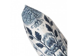 Béžový povlak na polštář s králíkem a věnečkem - 45*45cm