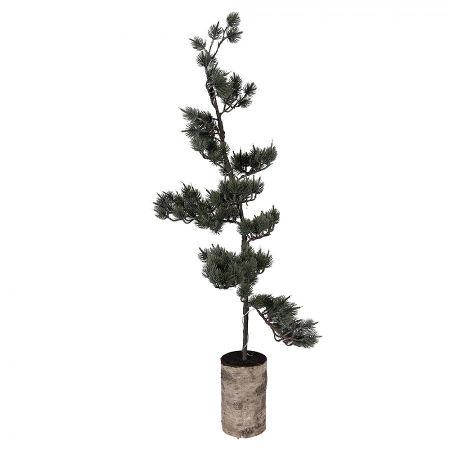 Mini Artificial Christmas Tree 35x35x100 Cm / 3xAAA Green Wood - 30*35*100 cm / 3*AAA