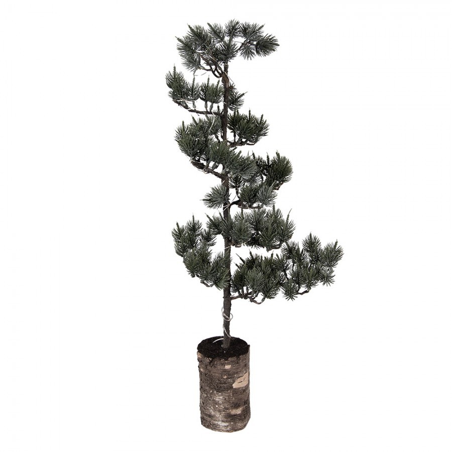 Dekorativní svítící jehličnatý stromek na podstavci Bonsai Tree LED M - 28*20*75 cm / 3*AAA