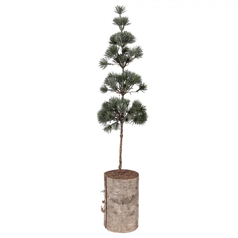 Mini Artificial Christmas Tree 14x14x60 Cm Green Wood - 14*14*60 cm