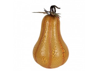 Decorative Figurine Pumpkin ? 28x47 Cm Orange Metal - ? 28*47 cm