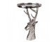 Decorative Bowl ? 25x38 Cm Silver Colored Aluminium Deer - ? 25*38 cm Clayre & Eef