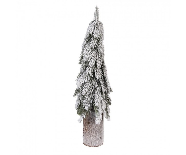 Mini Artificial Christmas Tree ? 18x57 Cm Green Plastic - ? 18*57 cm Clayre & Eef