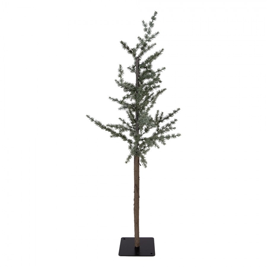 Elegantní jehličnatý stromek na podstavci – minimalistická krása - 30*30*90 cm