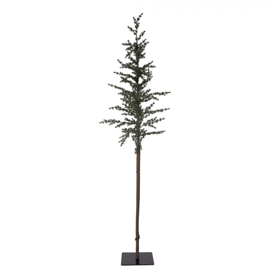 Elegantní jehličnatý stromek na podstavci – minimalistická krása - 35*35*150 cm