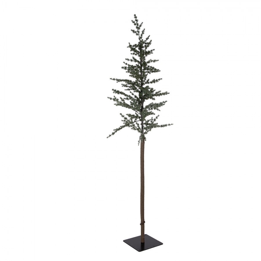 Elegantní jehličnatý stromek na podstavci – minimalistická krása - 35*35*150 cm