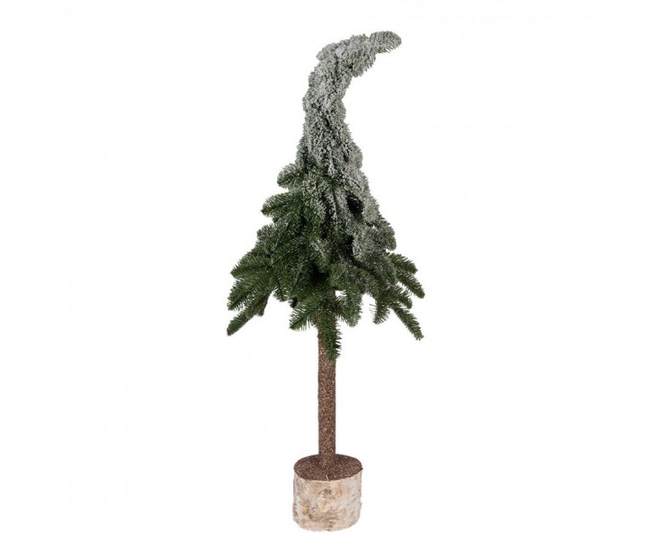 Mini Artificial Christmas Tree ? 30x90 Cm Green Plastic - ? 30*85 cm Clayre & Eef