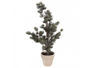 Rustikální dekorativní stromek v květináči – kousek přírody - 30*30*65 cm