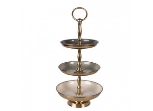 Etagere 3 Layer ? 18x35 Cm Grey Stainless Steel - ? 18*35 cm