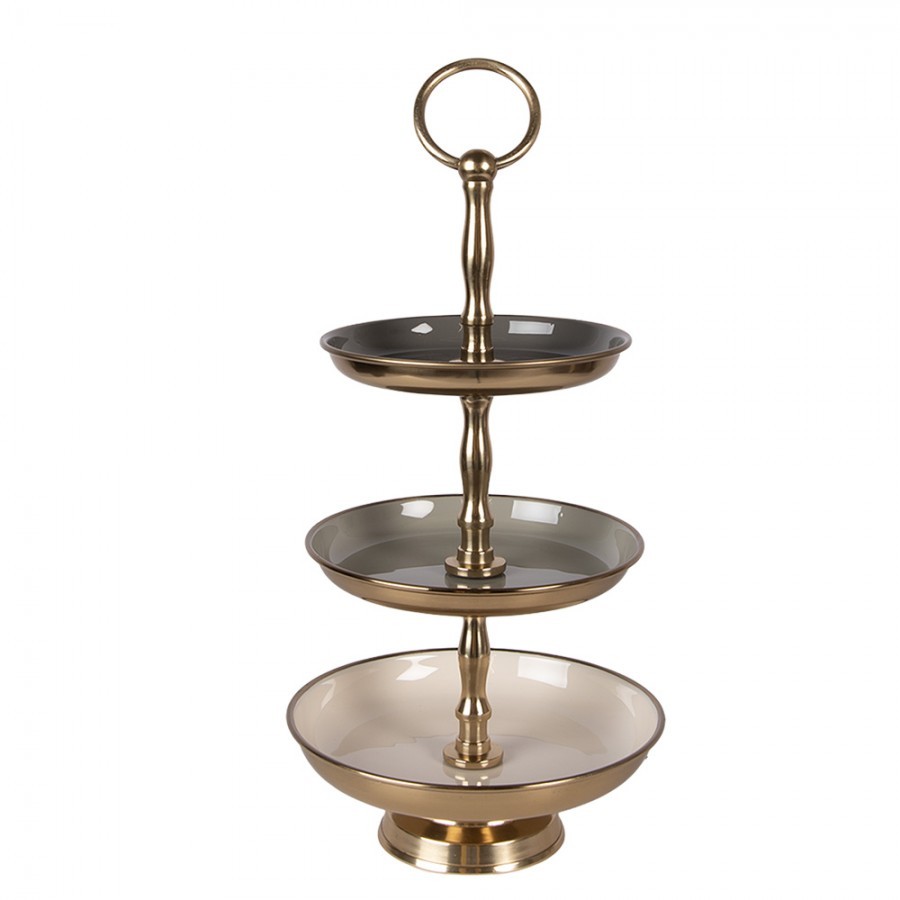 Etagere 3 Layer ? 18x35 Cm Grey Stainless Steel - ? 18*35 cm