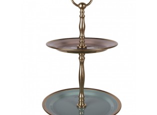 Etagere 3 Layer ? 27x51 Cm Green Stainless Steel - ? 27*51 cm