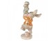 Decorative Figurine Rabbit 16x10x28 Cm Beige Plastic - 16*10*28 cm Clayre & Eef