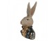 Decorative Figurine Rabbit 13x10x23 Cm Beige Plastic - 13*10*23 cm Clayre & Eef