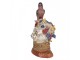 Decorative Figurine Cat 24x21x40 Cm White Plastic - 24*21*40 cm Clayre & Eef