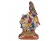 Decorative Figurine Cat 24x21x40 Cm White Plastic - 24*21*40 cm Clayre & Eef