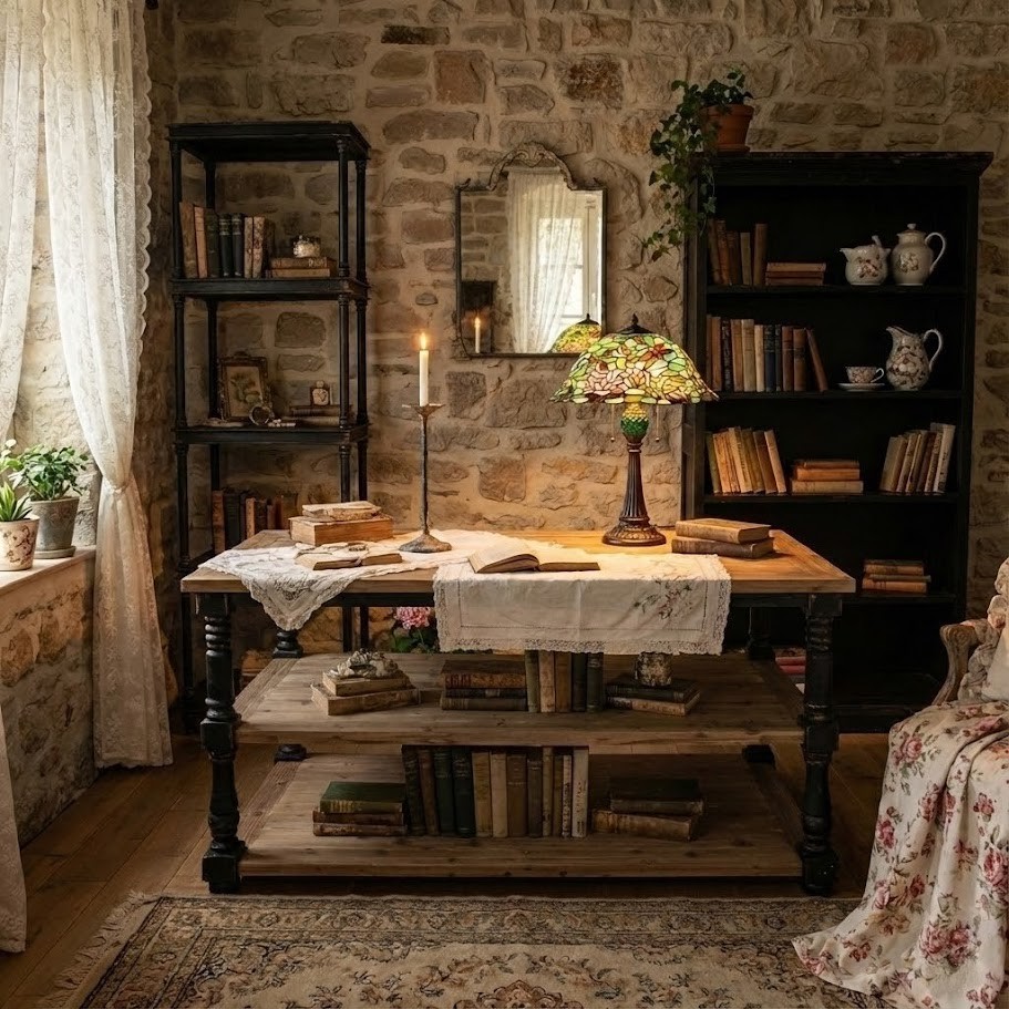 Černá antik dřevěná knihovna Christiane - 116*36*195 cm Clayre & Eef Černá antik dřevěná knihovna Christiane - 116*36*195 cm Clayre & Eef