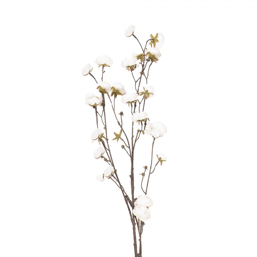 Dekorační větvička třešeň s bílými květy Cherry Blossom - 15*15*115 cm 5PL0239W