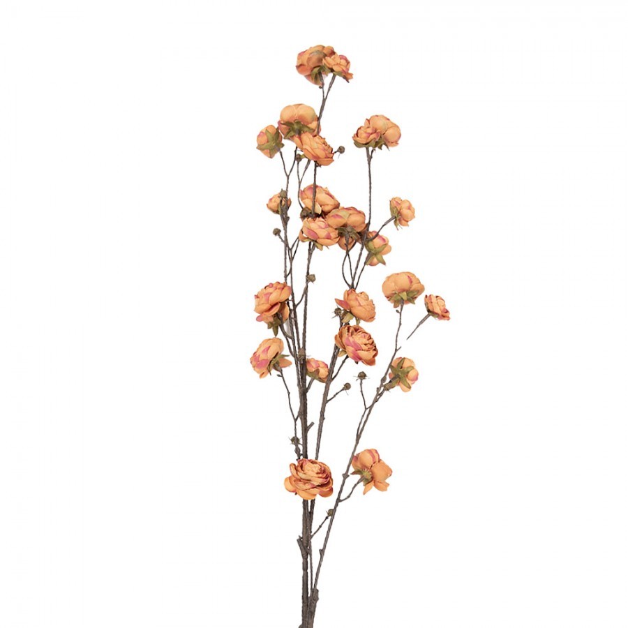 Větvička třešeň s oranž květy Cherry Blossom - 15*15*115 cm