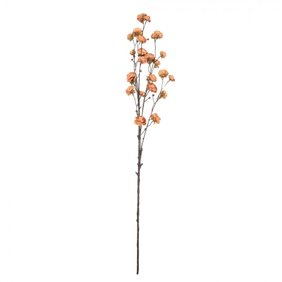 Větvička třešeň s oranž květy Cherry Blossom - 15*15*115 cm