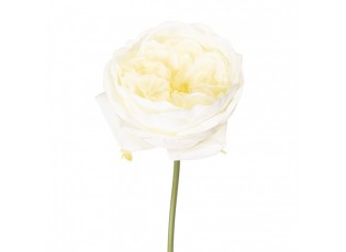 Artificial Flower Rose 35 Cm White Plastic - 9*9*35 cm