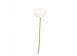 Artificial Flower Rose 35 Cm White Plastic - 9*9*35 cm