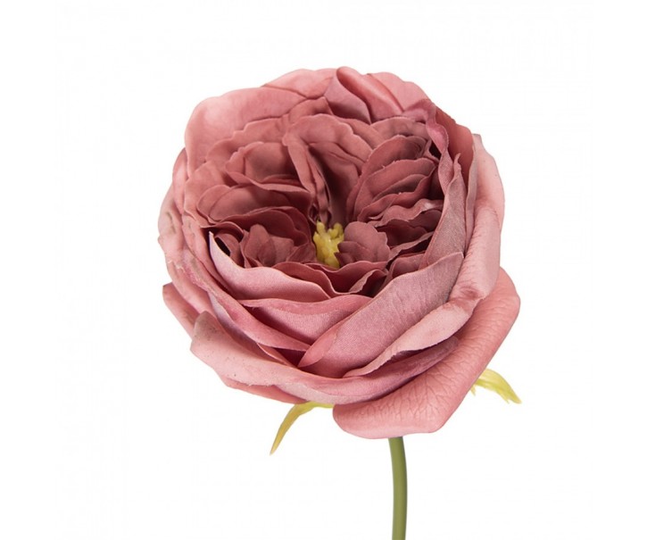 Artificial Flower Rose 43 Cm Pink Plastic - 9*9*35 cm Clayre & Eef
