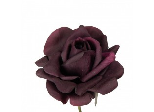 Artificial Flower Rose 35 Cm Purple Plastic - 10*10*35 cm