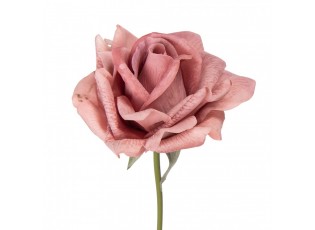 Artificial Flower Rose 35 Cm Pink Plastic - 10*10*35 cm