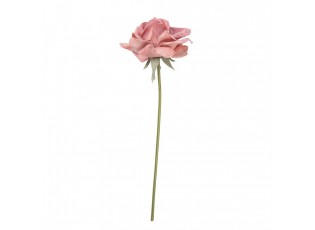 Artificial Flower Rose 35 Cm Pink Plastic - 10*10*35 cm