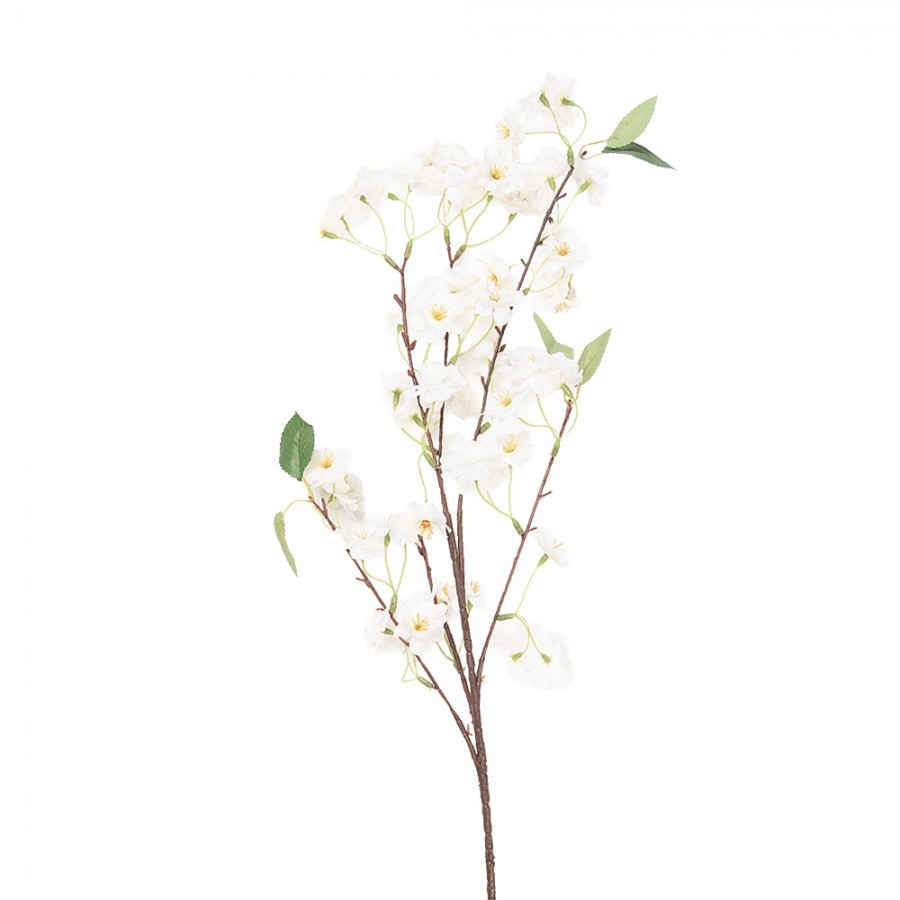 Větvička třešeň s bílými květy Cherry Blossom - 10*12*90 cm