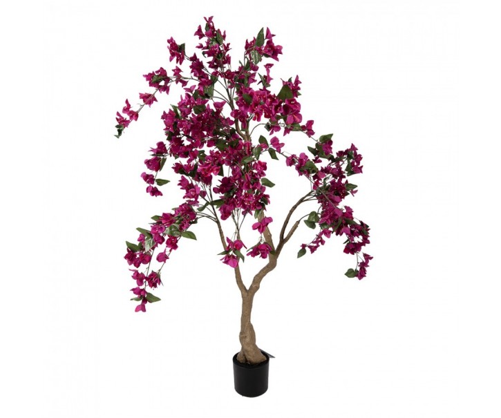 Stromek s růžovými květy Bougainvillea Tree - 100*100*150 cm Clayre & Eef