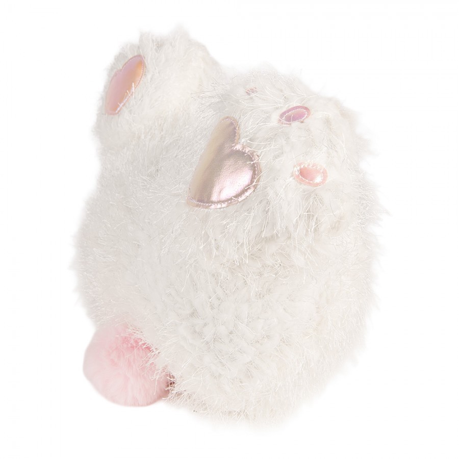 Decorative Cushion Rabbit 38x14x27 Cm White Polyester - 38*14*27 cm