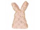 Door Stop Rabbit 20x7x31 Cm Pink Polyester - 20*7*31 cm Clayre & Eef