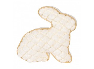 Door Stop Rabbit 29x10x27 Cm White Polyester - 29*10*27 cm