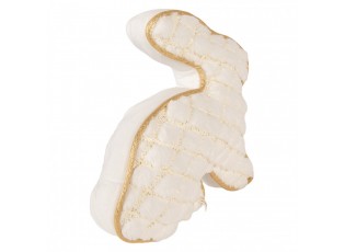 Door Stop Rabbit 29x10x27 Cm White Polyester - 29*10*27 cm